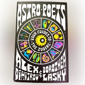astro poets - book by alex dimitrov and dorothy lashy - hardcover - like new
